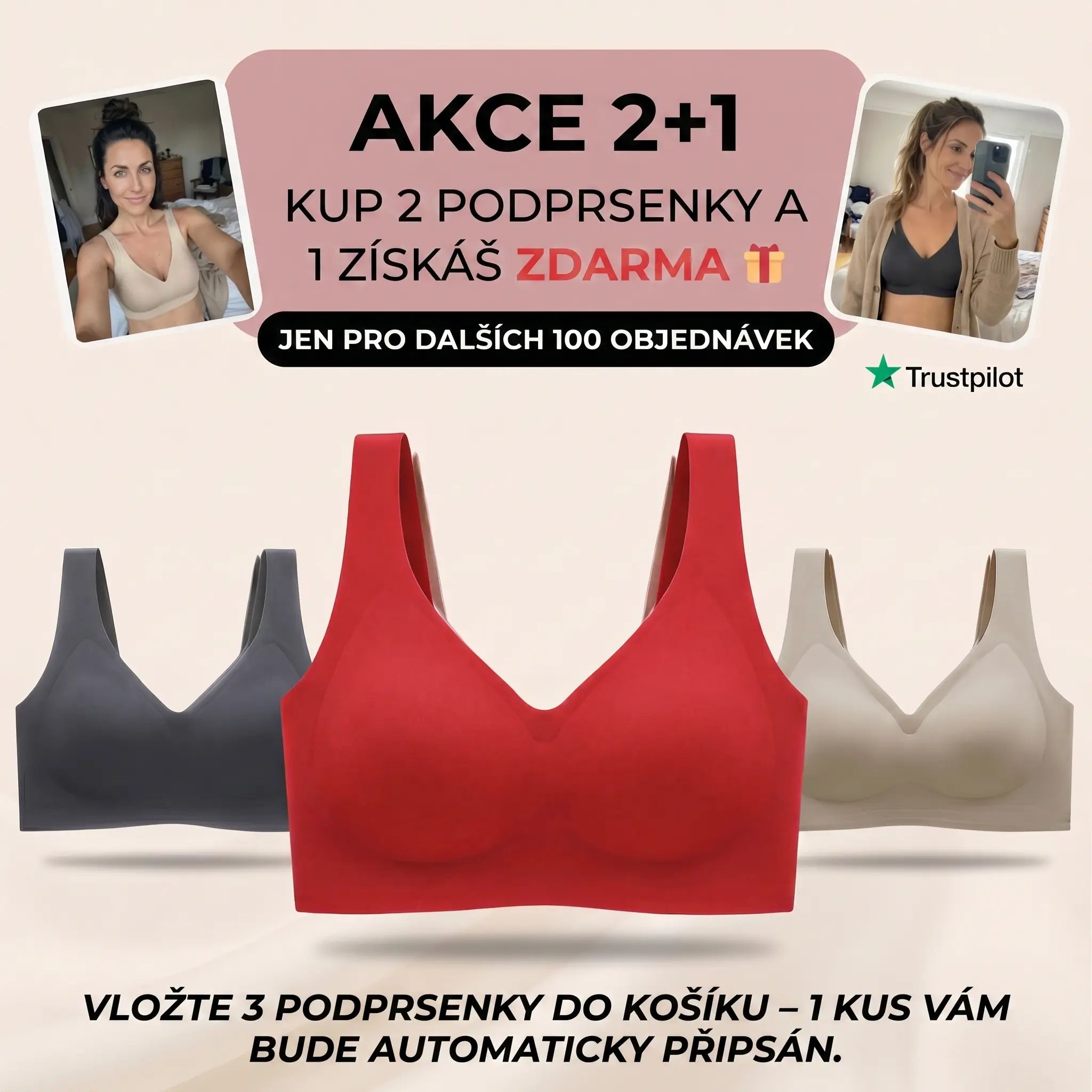 olvera – Bezešvá prémiová podprsenka
