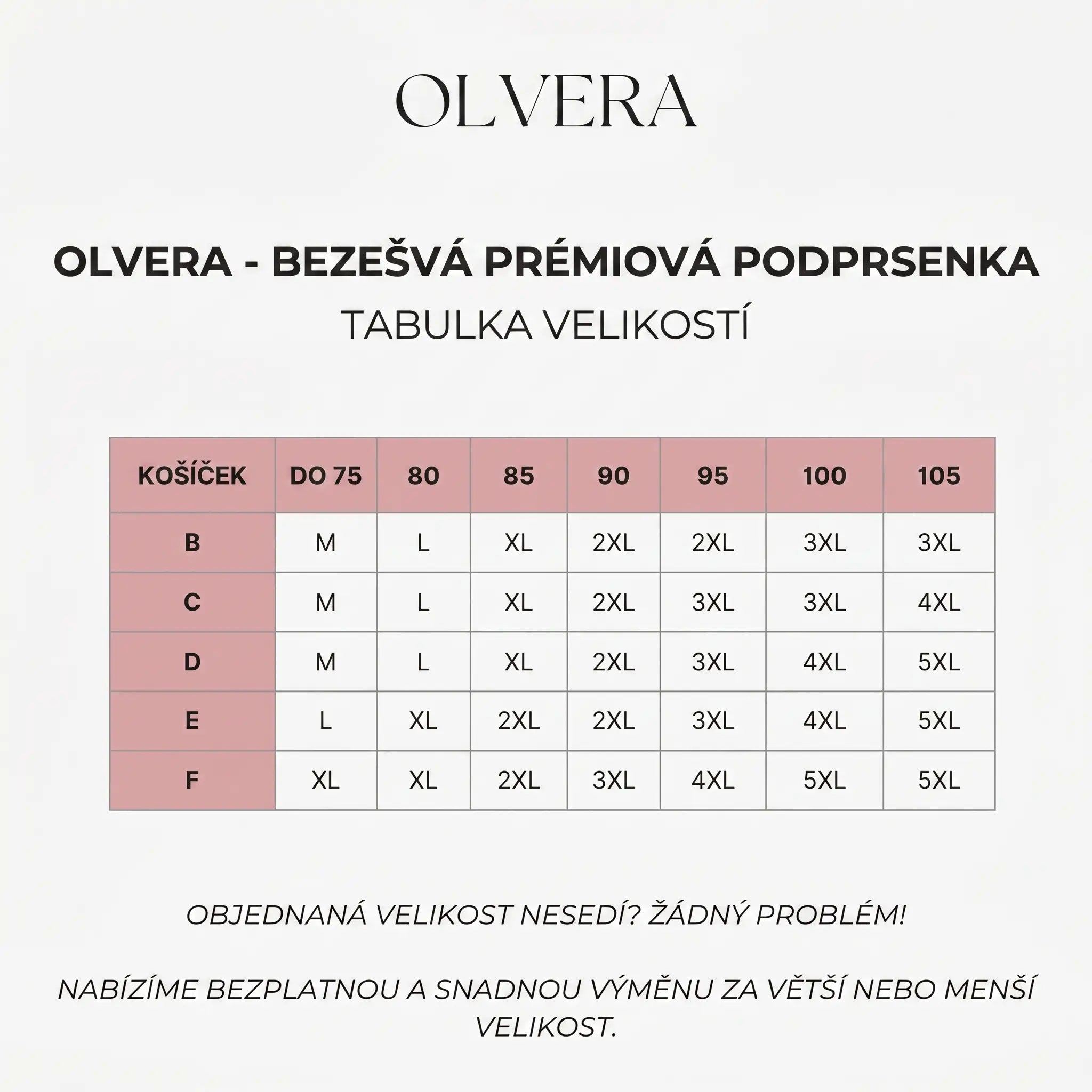 olvera – Bezešvá prémiová podprsenka