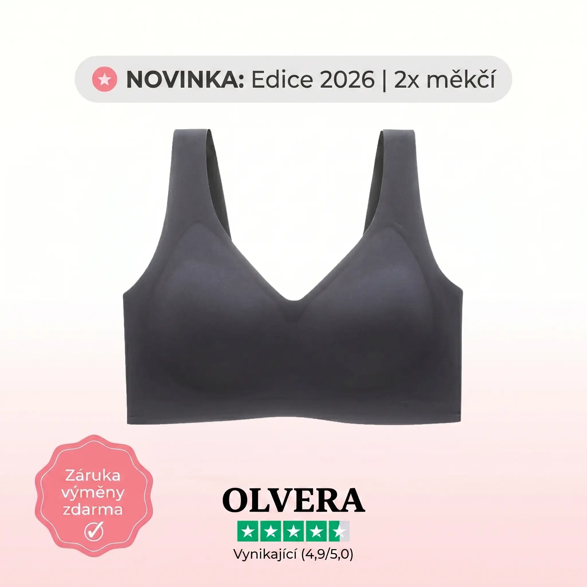 olvera – Bezešvá prémiová podprsenka